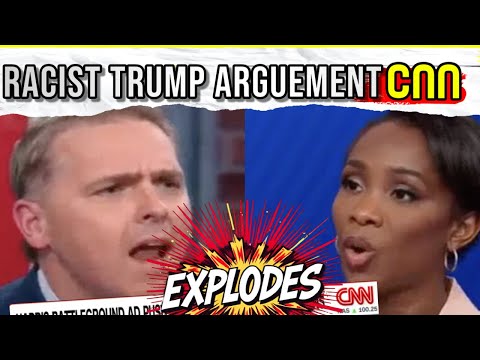  CNN's  Race Row Boils Over in Explosive Clash!  Trump vs Kamala