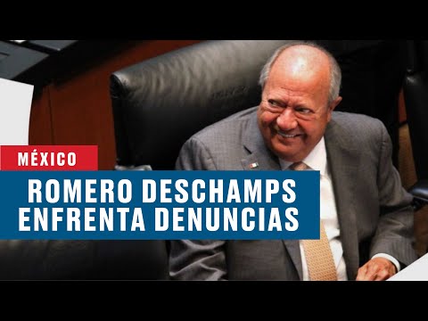 Romero Deschamps enfrenta dos denuncias por depósitos por 309 mdp