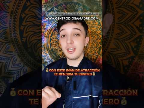 Imán talismán de dinero! #diosamadre #ritual #magia #brujeria #dinero #iman #viral #parati #witch