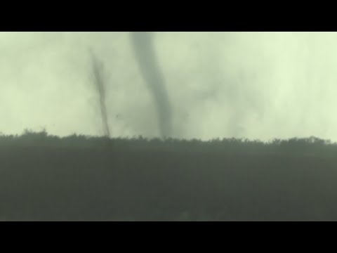 TORNADO TOUCHDOWN: Storm chasers pursue twister in Texas Panhandle