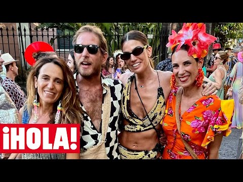 La divertida boda de Carnaval a la que han acudido Andrea Casiraghi y Tatiana Santo Domingo