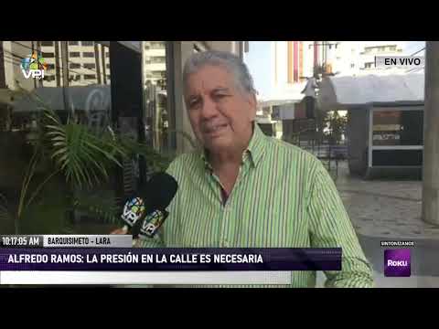 Lara - Alfredo Ramos reiteró su llamado a protestar este 10 de marzo - VPItv