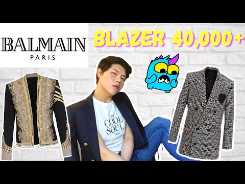 Balmain-military-blazer-ในตำนา Balmain-military-blazer-ในตำนา