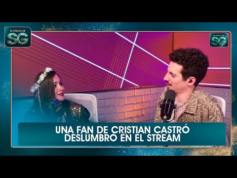 ¡Sin pelos en la lengua! Una fan de Cristian Castro aprovechó las cámaras del stream