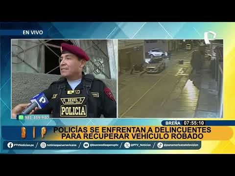 BDP en vivo Seguimiento captura de banda delincuencial en Breña