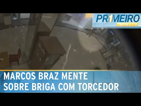 Imagens desmentem vice-presidente do Flamengo sobre briga com torcedor | Primeiro Impacto (31/01/24)