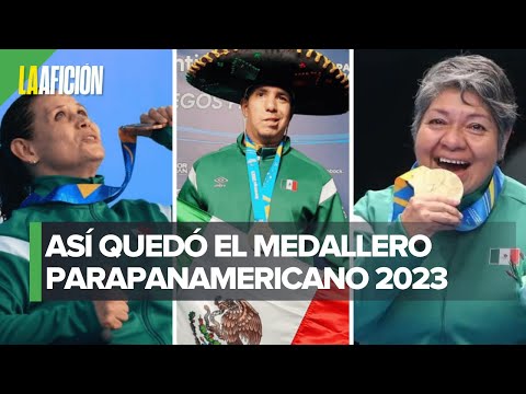 México termina Juegos Parapanamericanos Santiago 2023 con 29 oros