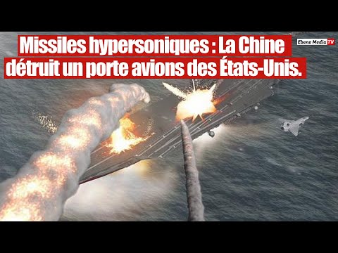 La Chine détruit le plus grand porte avions Américain.