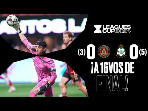 ATLANTA UNITED 0-0 SANTOS | ACEVEDO HÉROE y los GUERREROS AVANZAN