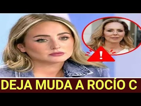 BOMBAZO!! Rocío Flores deja muda a Rocío Carrasco con su última confesión: 'Soy rica'