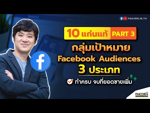 แก่นแท้FB3กลุ่มเป้าหมายFace