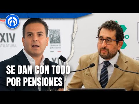 Damián Zepeda se agarra con César Cravioto por Ley de Pensiones