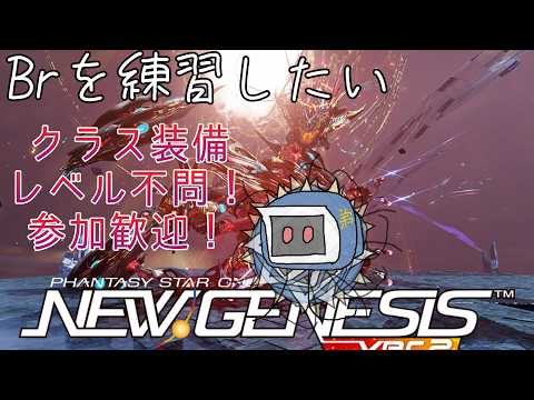 【#PSO2NGS】ヴァーエヴァエヴァエ！！Br練習回！参加歓迎！ 他【Ship4】
