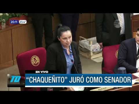“Chaqueñito” juró como senador