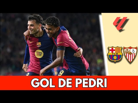 PEDRI facturó un golazo con maravillosa jugada colectiva y BARCELONA ya gana 2-0 | La Liga