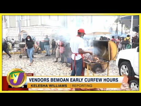 Vendors Bemoan Early Curfew Hours | TVJ News - August 15 2021