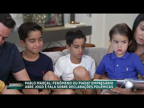 Pablo Marc?al explica polémicas recentes ao Domingo Espetacular