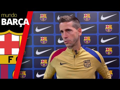 BARÇA ATLÈTIC | Albert Sánchez antes de viajar a Sestao: Tenemos el reto de ganar fuera de casa