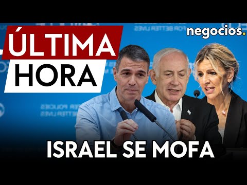 ÚLTIMA HORA | Israel se mofa de Sánchez y Díaz tras las europeas: abrazar a Hamás no compensa