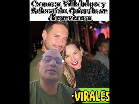 Carmen Villalobos y Sebastián Caicedo se divorciaron #noticias #viral #parati #fyp #CarmenVillalobos