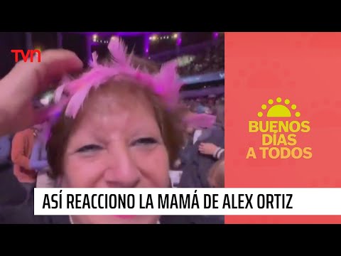 Así reaccionó la mamá de Alex Ortiz con su rutina de humor en Viña 2024 | Buenos días a todos