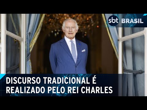 Rei Charles III realiza o tradicional discurso no Parlamento | SBT Brasil (17/07/24)