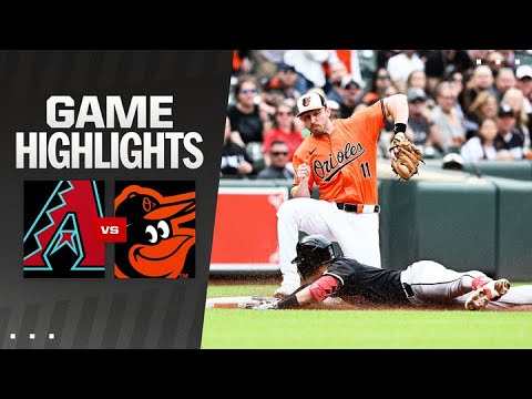 D-backs vs. Orioles Game Highlights (5/11/24) | MLB Highlights