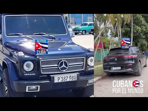 Cubanos asombrados con la cantidad de carros de lujos que se ven por las calles de La Habana