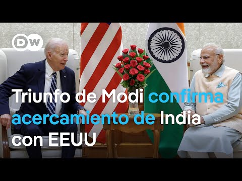 EEUU celebra la victoria de Modi en la India, nuevo aliado clave