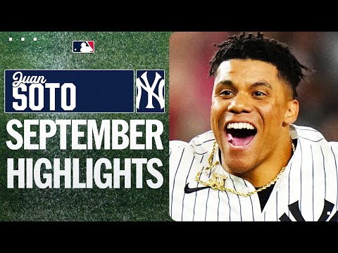 Finishing the season IN STYLE! Juan Soto September 2024 Highlights!