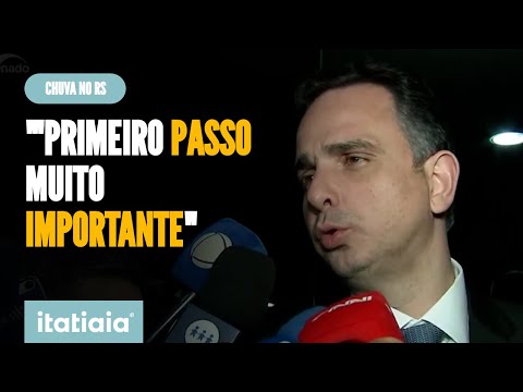 PACHECO SOBRE DECRETO DE CALAMIDADE: 'PRIMEIRO PASSO MUITO IMPORTANTE'