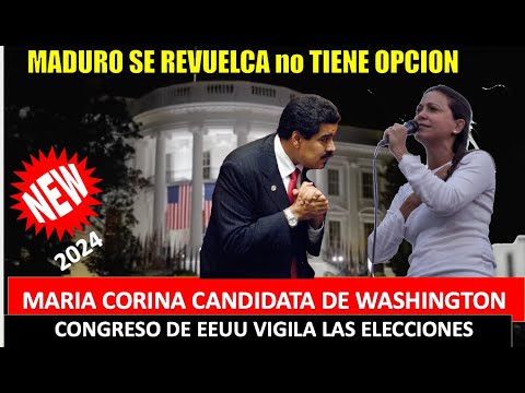 Maria Corina Machado la candidata de Washington recibe garantias Maduro se revuelca