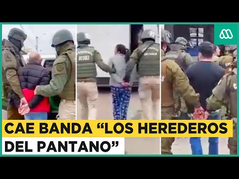 Cae banda Los Herederos del Pantano: Carabineros logra detención de peligro grupo criminal