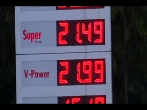 Actualización de los precios de combustibles