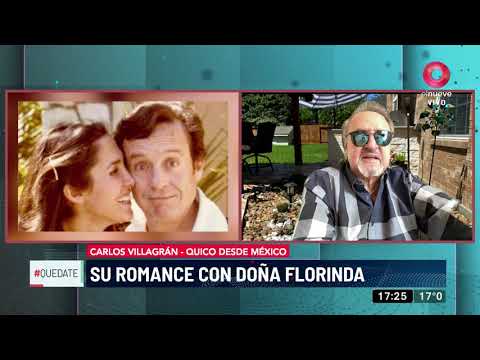 Carlos Villagrán: Yo no estuve con Florinda; ella estuvo conmigo.