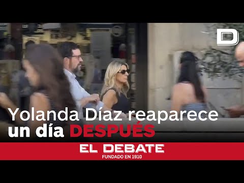 Yolanda Díaz, caminando por Madrid en las horas más críticas de Sumar