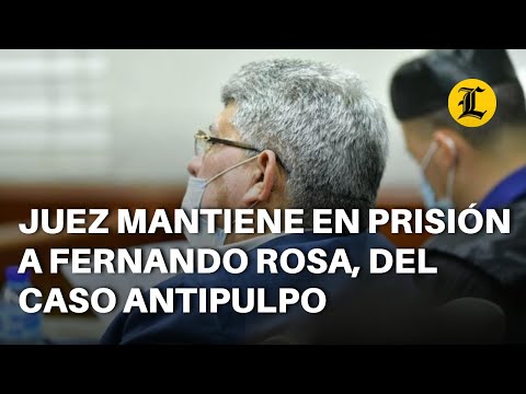 Juez mantiene en prisión a exdirector del Fonper, Fernando Rosa, acusado en caso Antipulpo
