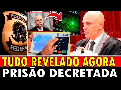 URGENTE! PRISÃO DECRETADA!! ACABA DE ACONTECER!! BOLSONARO COMEMORA!!