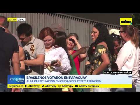 Brasileños votaron hoy en Paraguay