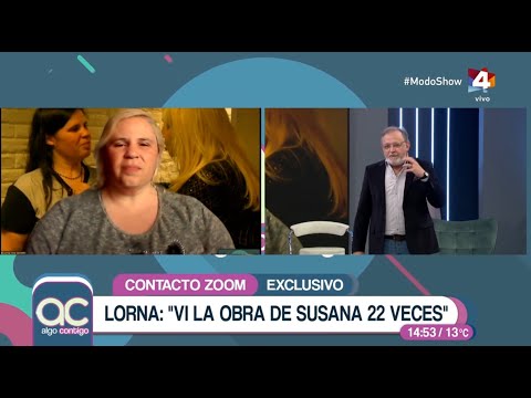 Algo Contigo - Lorna, la fan de Susana habló de su relación con la diva: Vi su obra 22 veces