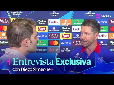 DIEGO PABLO SIMEONE: VOLVER A LA CHAMPIONS ES HERMOSO | ENTREVISTA | ATLÉTICO DE MADRID