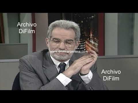 Pepe Eliaschev - Sergio Renan rol de funcionario en la politica argentina 1997
