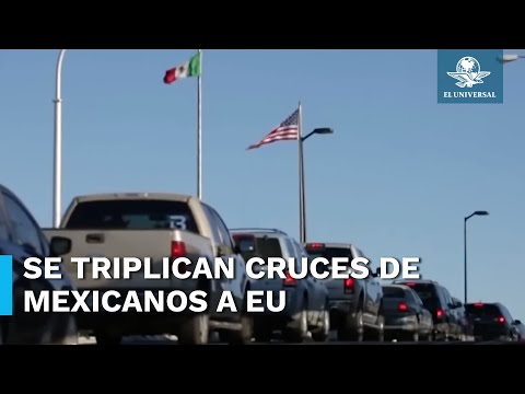 Ma?s de 3 millones de mexicanos trataron de cruzar hacia EU #EnPortada