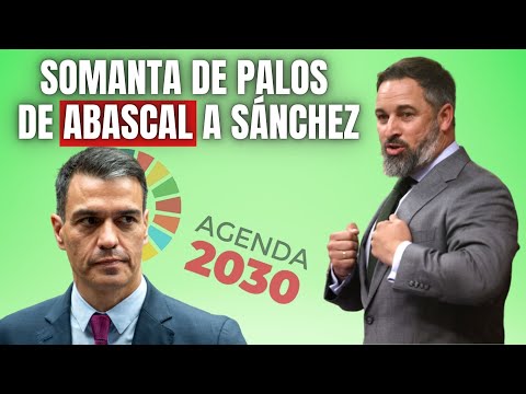 ABASCAL: Los españoles pueden dar una patada en el trasero a SÁNCHEZ y a los oligarcas del 2030