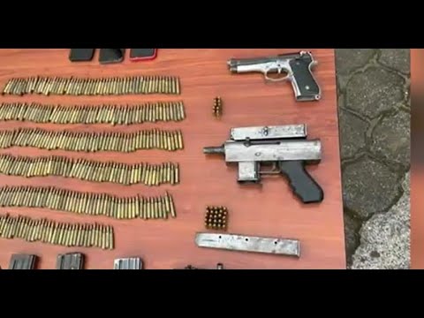 Armas y munición de fusil fueron decomisadas en San Lorenzo