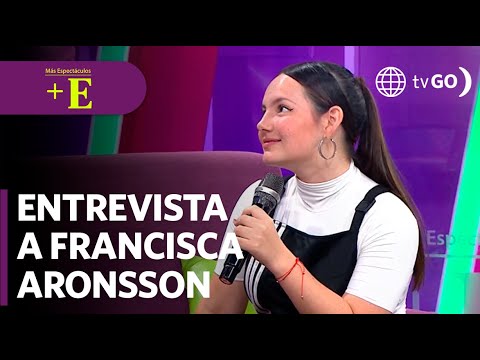 Entrevista a Francisca Aronsson y su nueva faceta musical | Más Espectáculos (HOY)