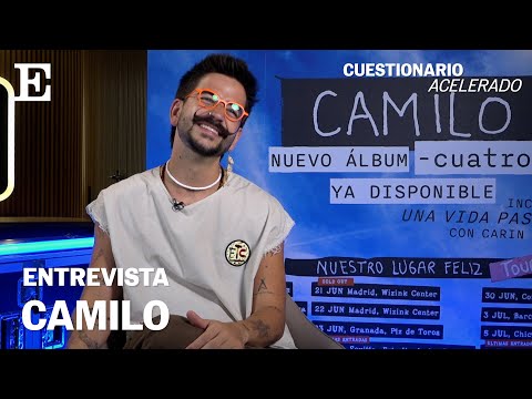 Entrevista a CAMILO: ¿Crisis de los 30? Yo no me relaciono con mi edad | EL PAÍS