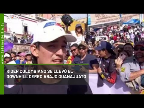 Rider colombiano se llevó el downhill Cerro Abajo Guanajuato - Telemedellín