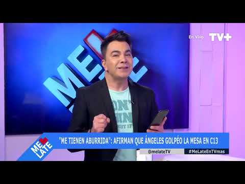 Ángeles Araya habría manifestado su enojo con ejecutivos de Canal 13