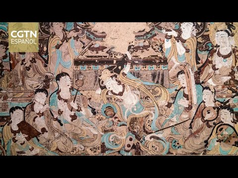 Una joven pintora china absorbe las formas artísticas tradicionales chinas en sus creaciones